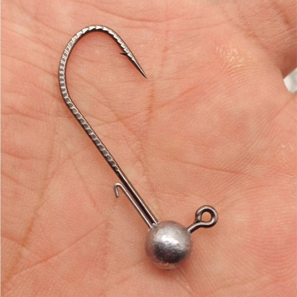 5本の釣り針1g,2g,2.5g,3.5g,5g,合金製 - Fishing Hook Barbless のレビューと価格