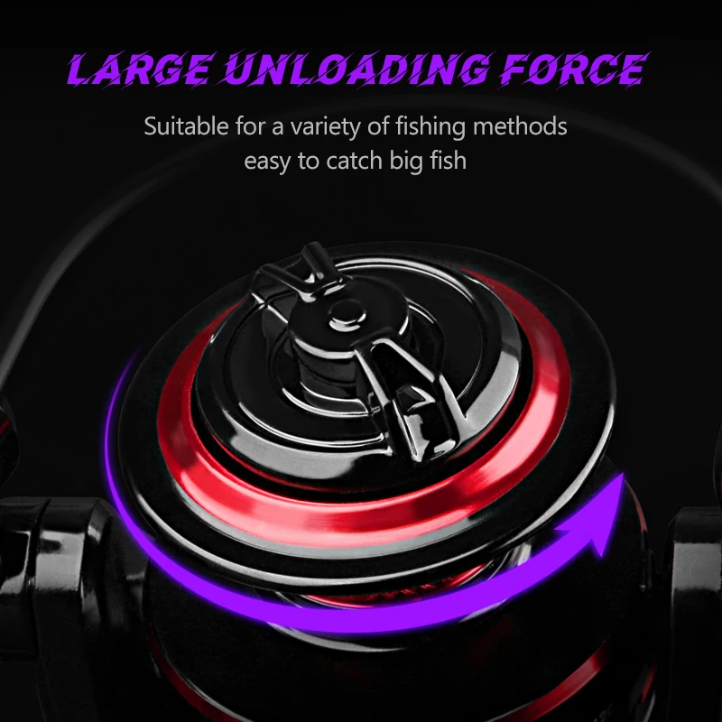 DEUKIO 釣りリール 2000-7000 最大ドラッグ  - Daiwa Reel Fuego のレビューと価格