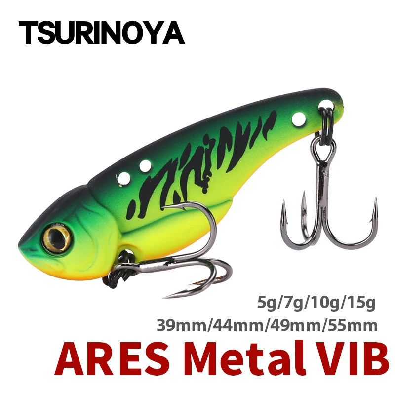 をtsurinoya釣りハードルアー金属vib ARES-A - Fishing Hook Treble のレビューと価格