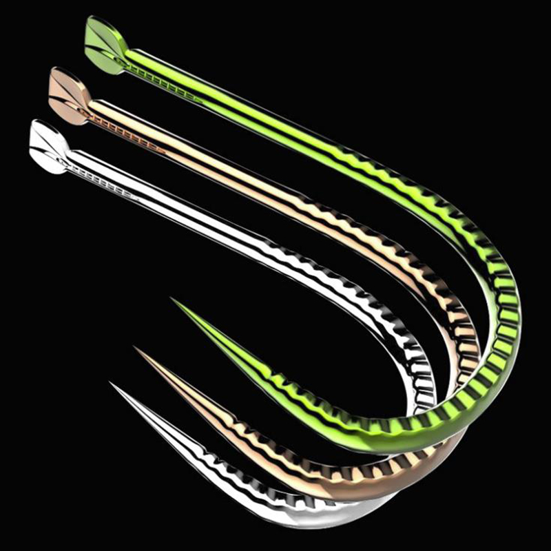 Dygygyfz-フィッシュフック,塩水釣り針,滑り止めフッ - Fishing Hook Barbless のレビューと価格