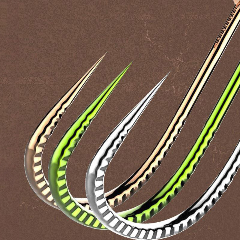 Dygygyfz-フィッシュフック,塩水釣り針,滑り止めフッ - Fishing Hook Barbless のレビューと価格
