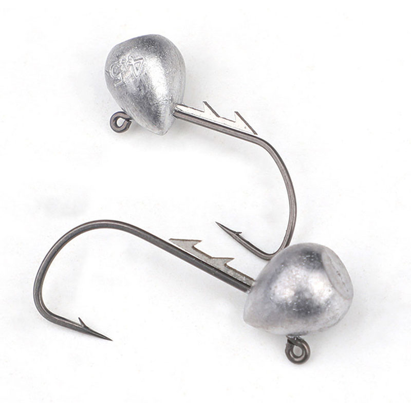 5 個ジグヘッドフック 2.5 グラム/3.5 グラム/4. - Fishing Hook Barbless のレビューと価格