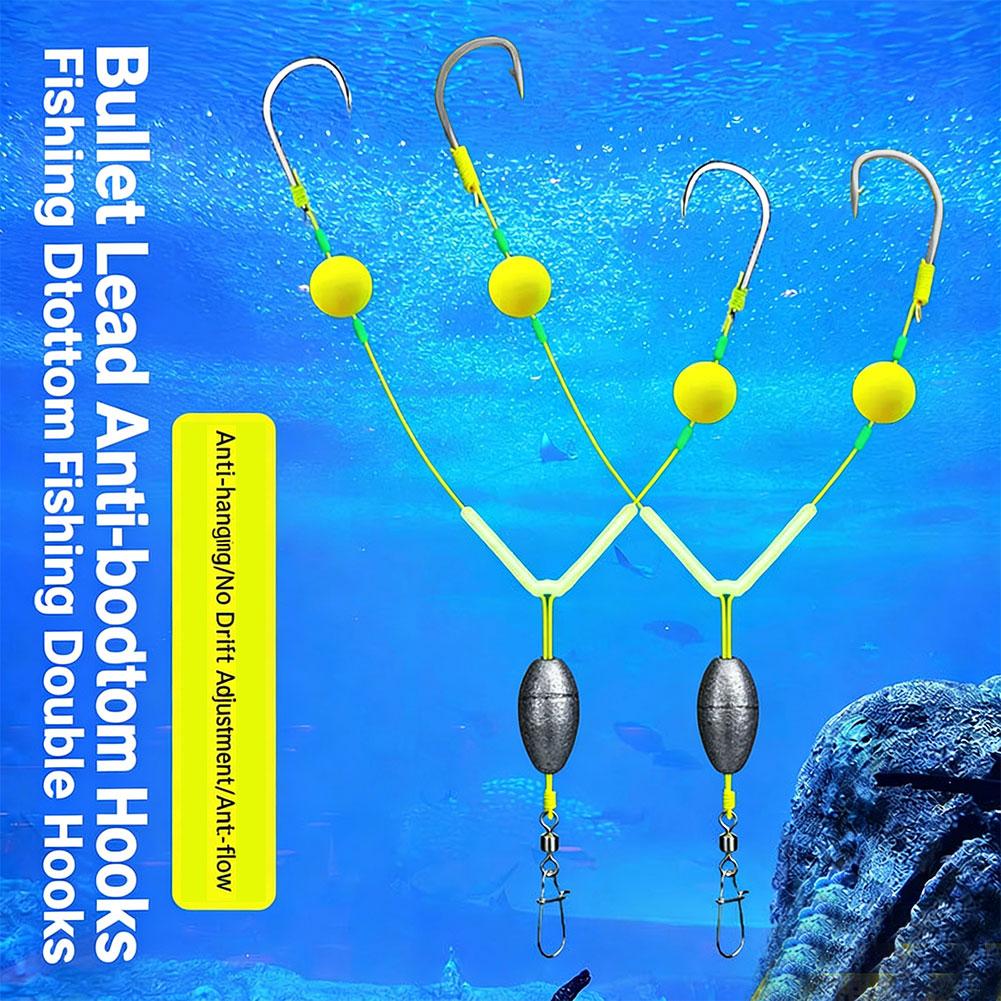 アンチスナッグフィッシングリグ ウィードレスドロップショット - Fishing Hook Weedless のレビューと価格