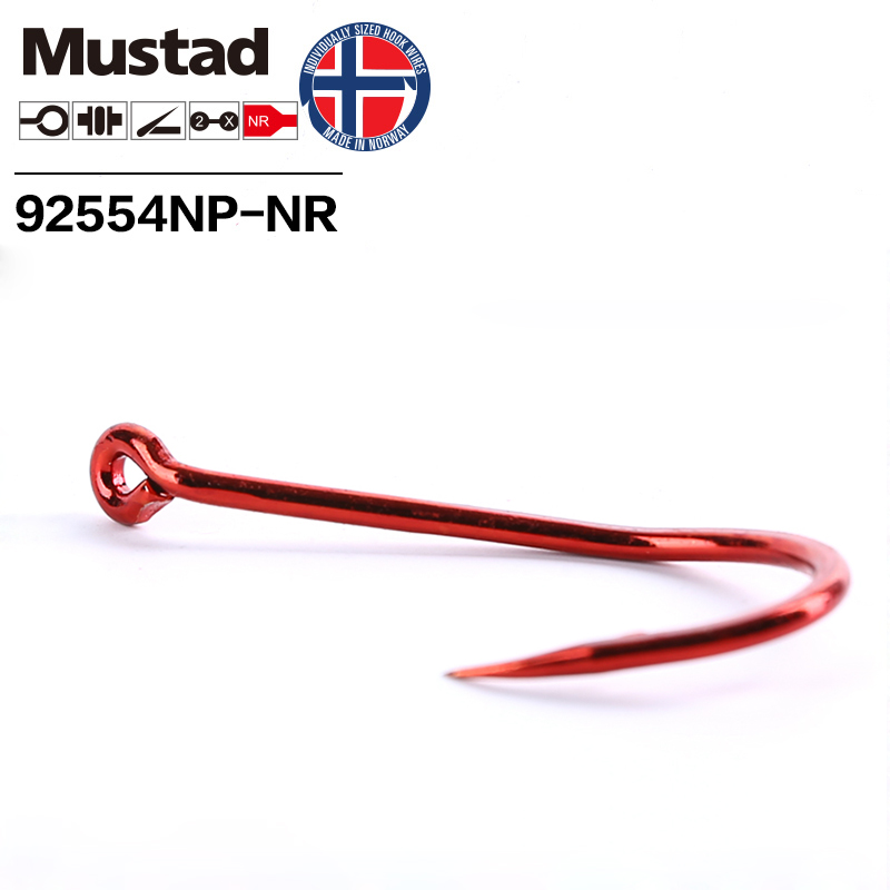 Mustad ビッグレッド 2X SUICIDE 高炭素鋼ウ - Fishing Hook Barbless のレビューと価格