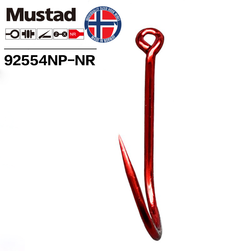 Mustad ビッグレッド 2X SUICIDE 高炭素鋼ウ - Fishing Hook Barbless のレビューと価格